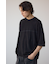 ブランケットステッチリラックスニット