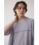 ブランケットステッチリラックスニット