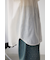 バックスリットシアーオーバーシャツ
