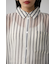バックスリットシアーオーバーシャツ