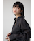 バックスリットシアーオーバーシャツ