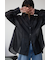 バックスリットシアーオーバーシャツ