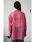 バックスリットシアーオーバーシャツ