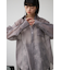 バックスリットシアーオーバーシャツ