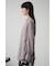 バックスリットシアーオーバーシャツ