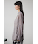 バックスリットシアーオーバーシャツ