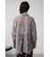 バックスリットシアーオーバーシャツ