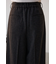 ポリエステルリネンミックスワイドパンツ