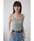 【堀田茜さん着用アイテム】ヘンケイリブキャミソール