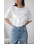 メタリックプリントTシャツ