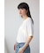 メタリックプリントTシャツ