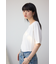 メタリックプリントTシャツ