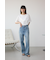 メタリックプリントTシャツ