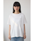 メタリックプリントTシャツ