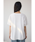 メタリックプリントTシャツ