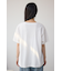メタリックプリントTシャツ