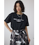 メタリックプリントTシャツ