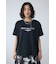 メタリックプリントTシャツ