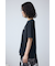 メタリックプリントTシャツ