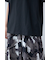 メタリックプリントTシャツ