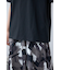 メタリックプリントTシャツ