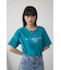 メタリックプリントTシャツ