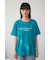 メタリックプリントTシャツ