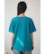 メタリックプリントTシャツ