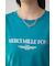 メタリックプリントTシャツ