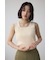 【堀田茜さん着用アイテム】スクエアネックリブタンクトップ