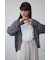 シアージップアップカーディガン
