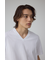 AZコットンVネックTシャツ