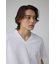 AZコットンVネックTシャツ