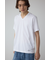AZコットンVネックTシャツ