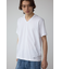 AZコットンVネックTシャツ