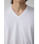 AZコットンVネックTシャツ