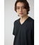 AZコットンVネックTシャツ