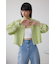 コットンレースクロップドシャツ