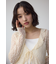 レースフリルカーディガン