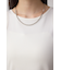 デザインネックショートTシャツ