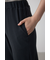 リブタイトフレアパンツ