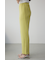 リブタイトフレアパンツ