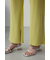 リブタイトフレアパンツ