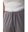 リブタイトフレアパンツ