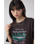 USEDロックルーズTシャツ