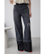 AZUL DENIM スウィッチングバイカラーデニム