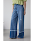 AZUL DENIM スウィッチングバイカラーデニム