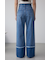 AZUL DENIM スウィッチングバイカラーデニム