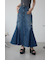 AZUL DENIM ダメージマーメイドスカート