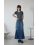 AZUL DENIM ダメージマーメイドスカート